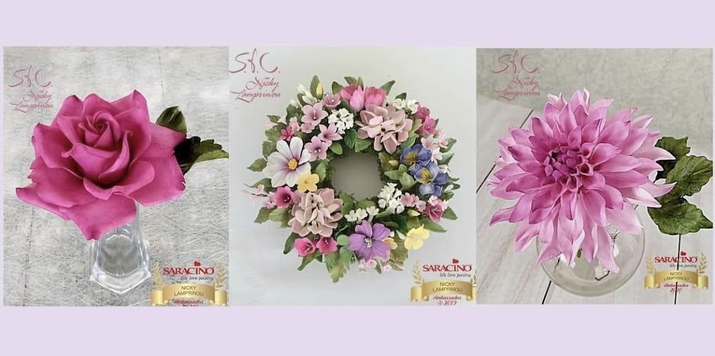 Sugar flowers Creations-Nicky Lamprinou